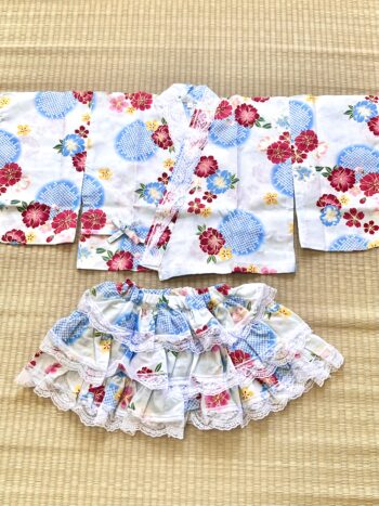 kid's Yukata dress set 3104 - Image 2