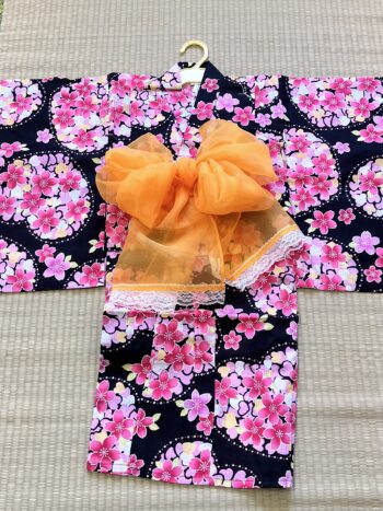 kid's yukata set 3118