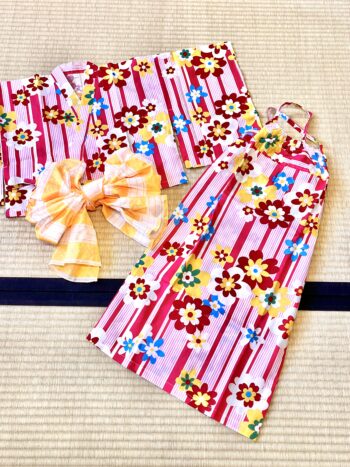 Kid's 2 way separate Yukata set - Image 2